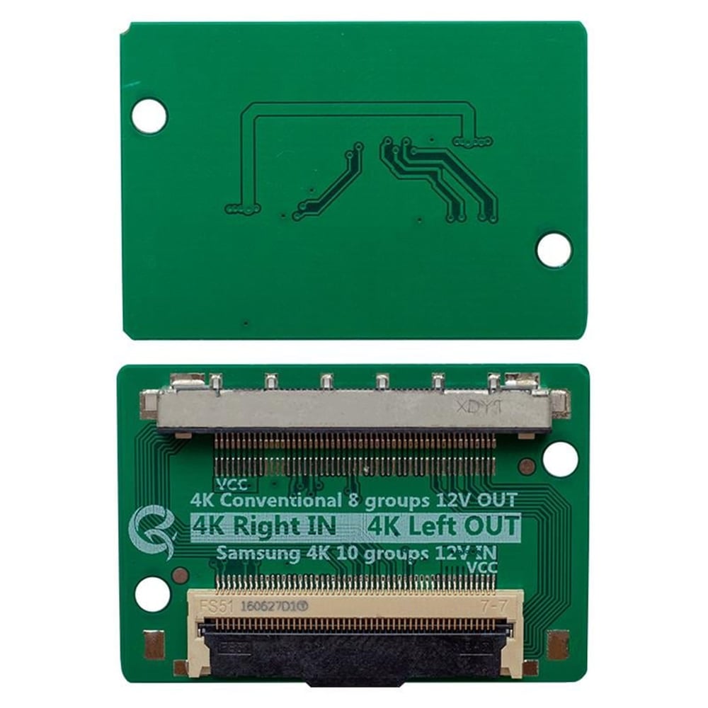 Weko Lcd Panel Flexi Repair Kart 4K Right In 4K Left Out Fpc To Lvds QK0822B - Panel Tamir Malzemeleri