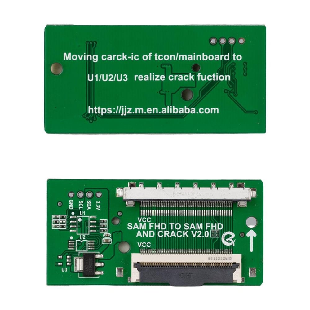 Weko Lcd Panel Flexi Repair Kart Fhd Fpc To Lvds Sam Fhd İn Sam Fhd Out QK0813B - Panel Tamir Malzemeleri