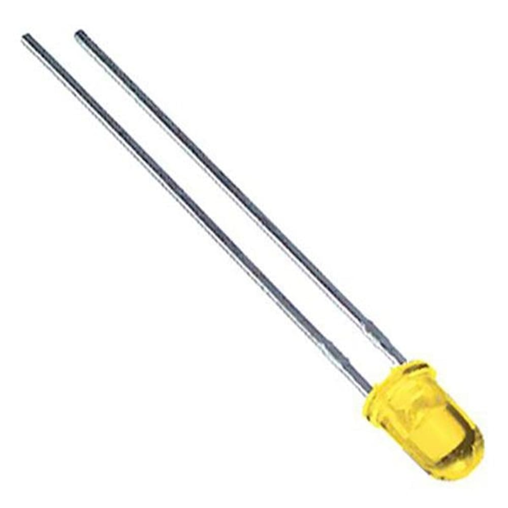 Elektromer Led Sarı 5 Mm Mercekli - Mantar Ledler