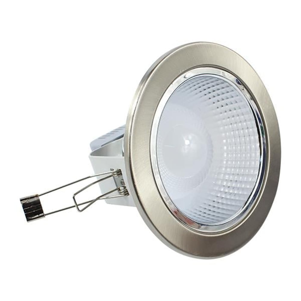 Ledon Ledon Ld-1008S 8W Beyaz-Saten Mercekli Downlight Cob Led - Led Spot Panel