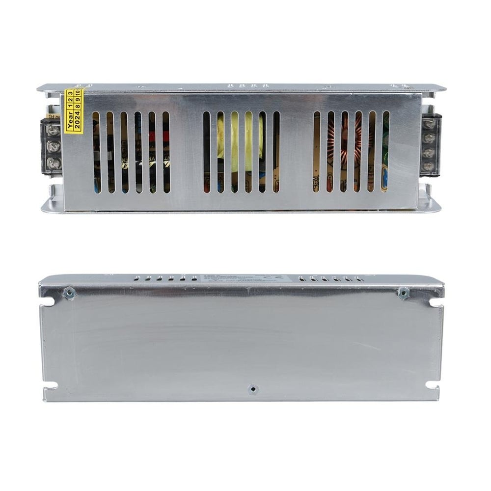 LedX Ledx ALN-M1220S 12 Volt 20 Amper 240 Watt Slim Metal Kasa Adaptör 225x65x38mm - Metal Kasa Adaptörler