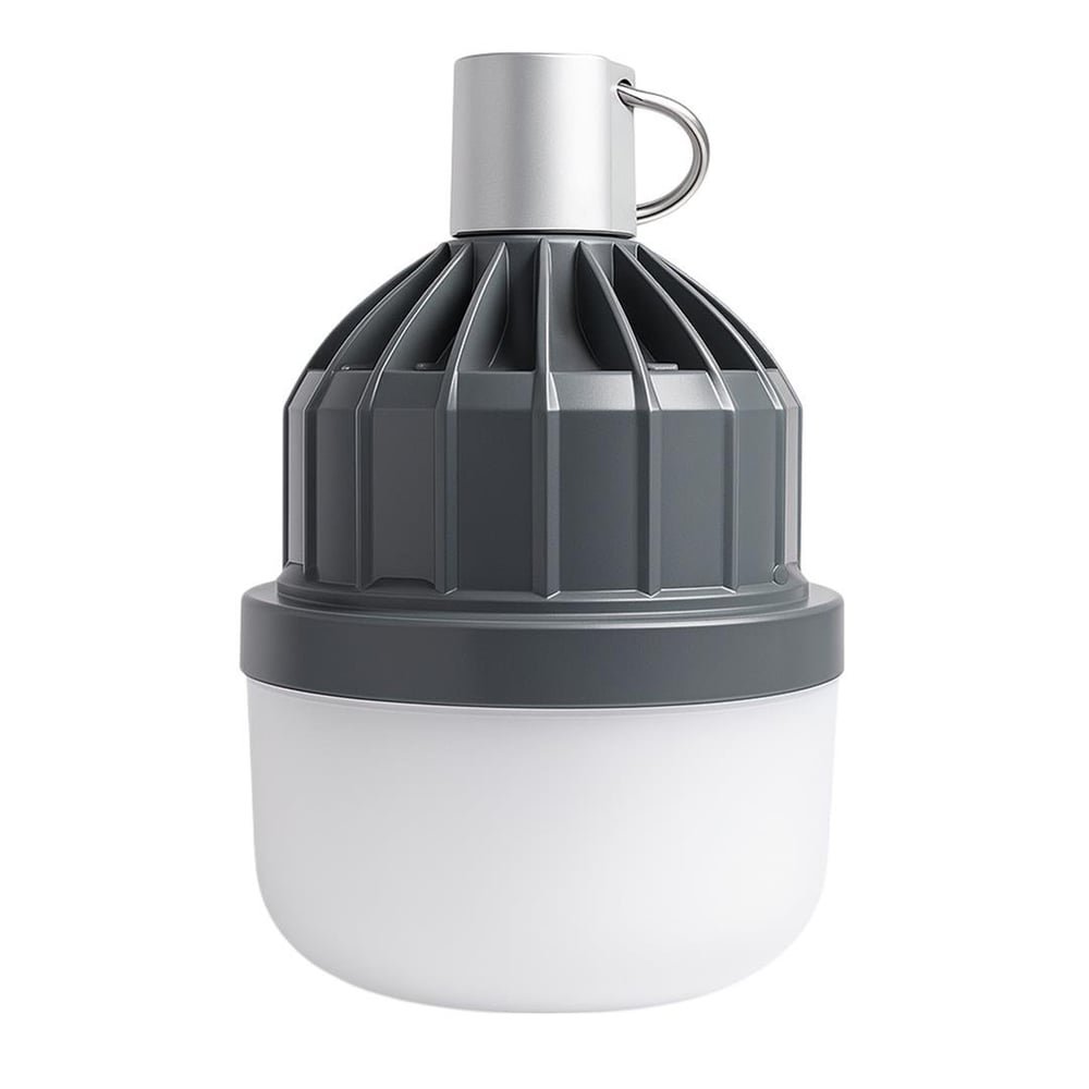LedX Ledx LN-616 80 Watt TYPE-C Şarjlı Taşınabilir Asma Kancalı Kamp Çadır Lambası 6500K 1200mAh 3 Modlu ABS Malzeme - Fener ve Işıldaklar
