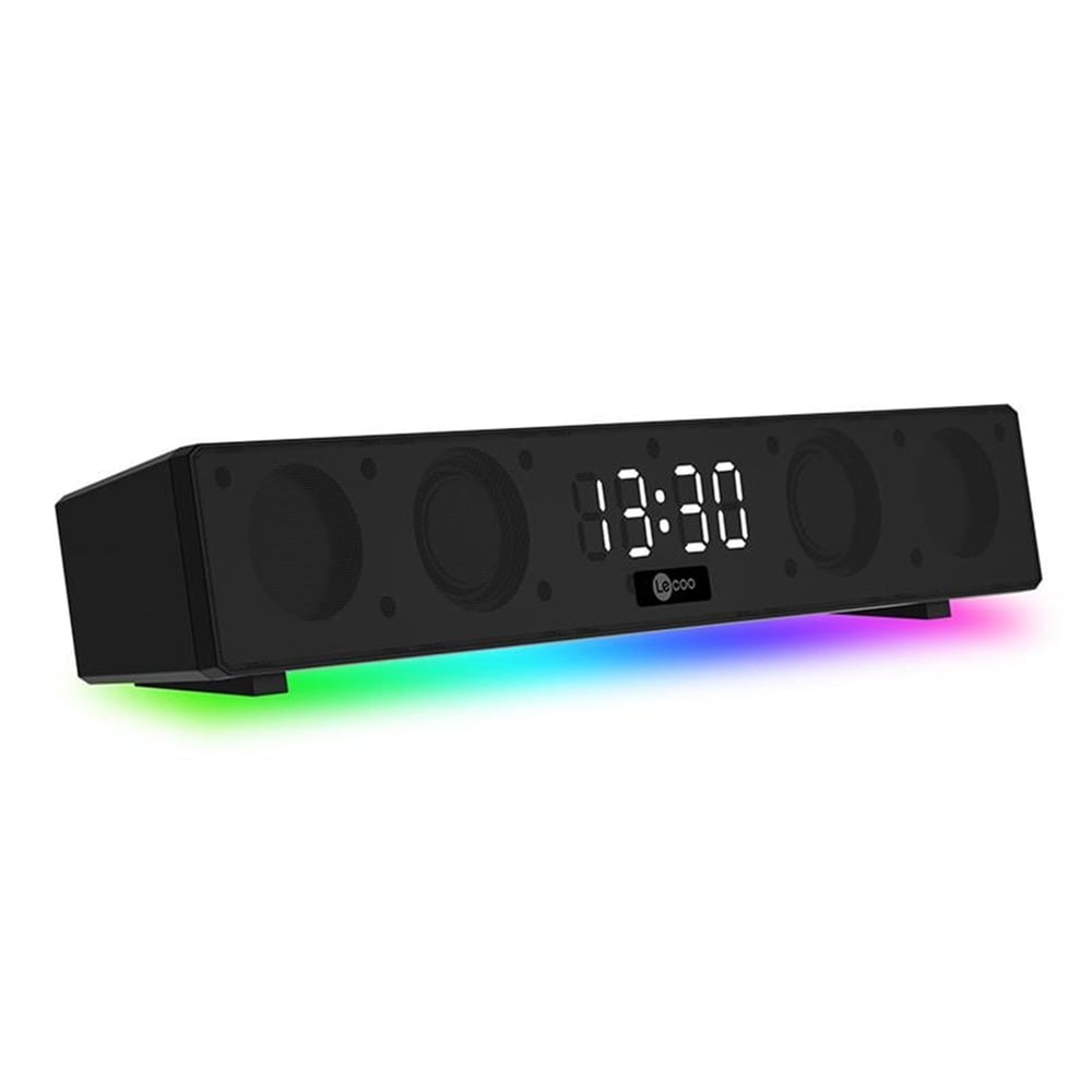Lenovo Lecoo Lenovo Lecoo DS103 RGB 10 Watt Bluetooth Stereo Soundbar Speaker Hoparlör - Soundbar Ses Sistemleri