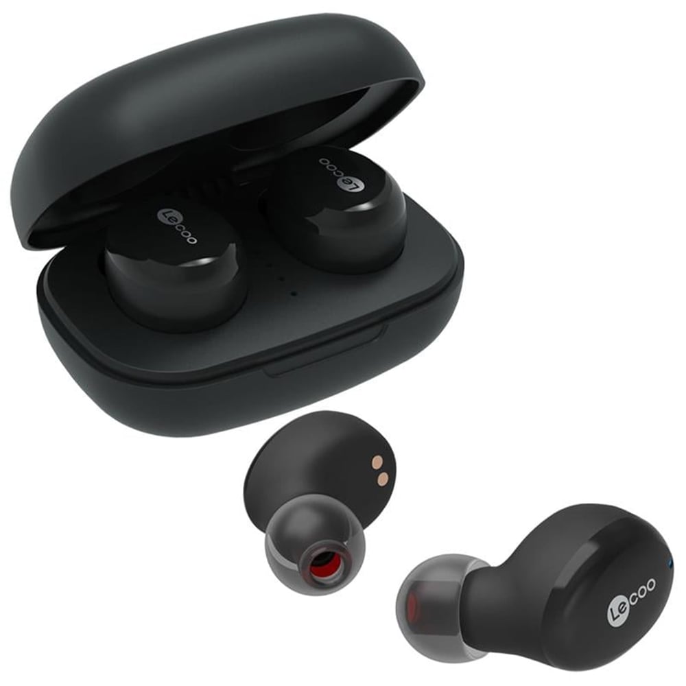 Lenovo Lecoo Lenovo Lecoo EW301 Bluetooth 5.0 Kablosuz TWS Mikrofonlu Kulak İçi Kulaklık Siyah - Telefon Kulaklıkları