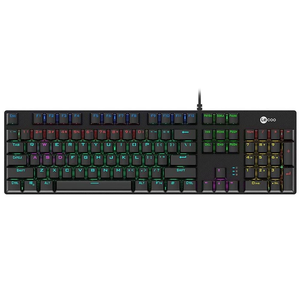 Lenovo Lecoo Lenovo Lecoo KG1101 RGB Led Aydınlatmalı Gaming Oyuncu Mekanik Klavye - Gaming Klavye