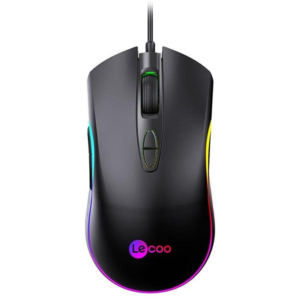 Lenovo Lecoo Lenovo Lecoo MS108 6400 DPI 7 Tuşlu Kablolu RGB Led Aydınlatmalı Gaming Oyuncu Mouse - Gaming Mouse