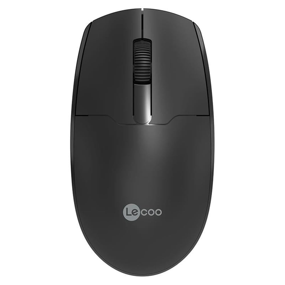 Lenovo Lecoo Lenovo Lecoo WS204 1200 DPI 3 Tuşlu Kablosuz Mouse Siyah - Mouse