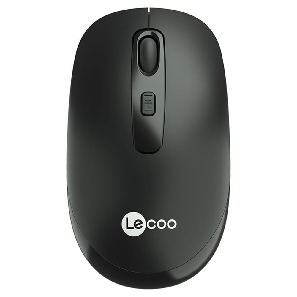 Lenovo Lecoo Lenovo Lecoo WS205 1600 DPI 4 Tuşlu Kablosuz Mouse Siyah - Mouse