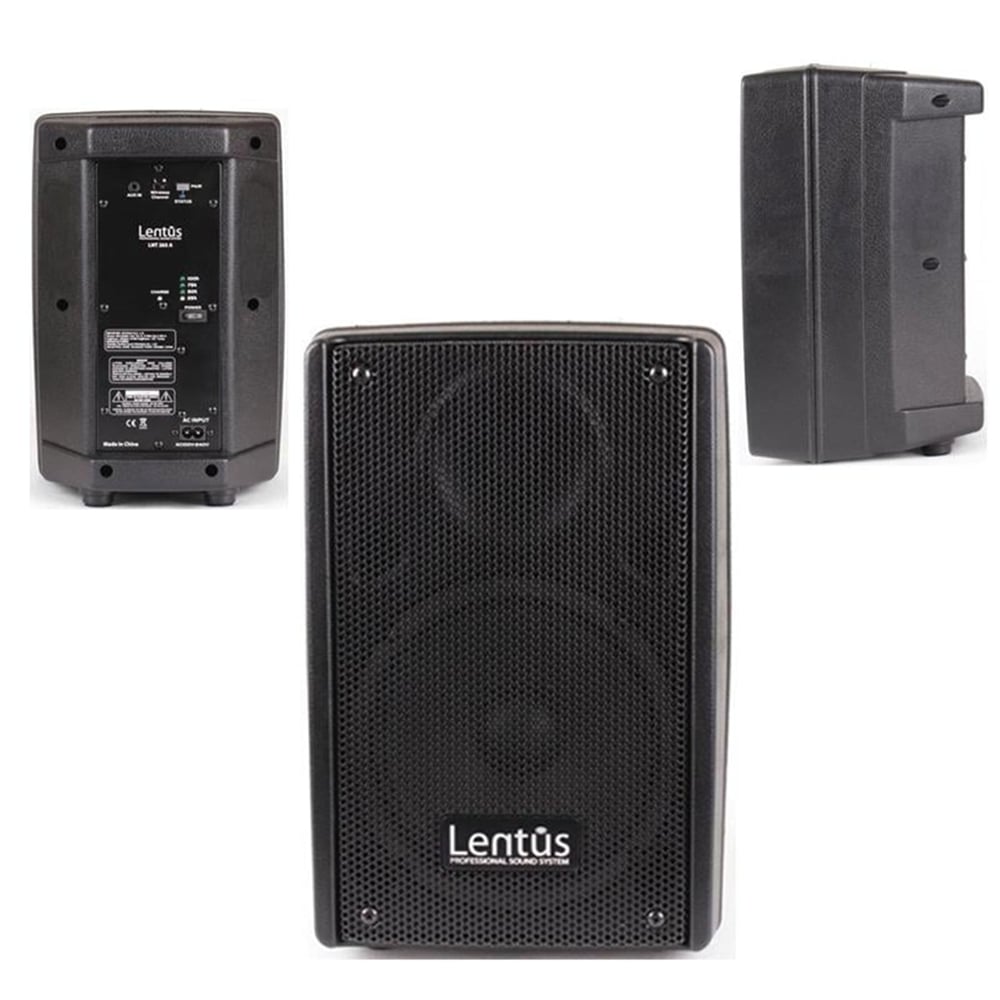 Lentus Lentus LNT-265 30 Cm Subwoofer + 2 Ad. Kablosuz Hoparlör - Plastik Kabin Hoparlör