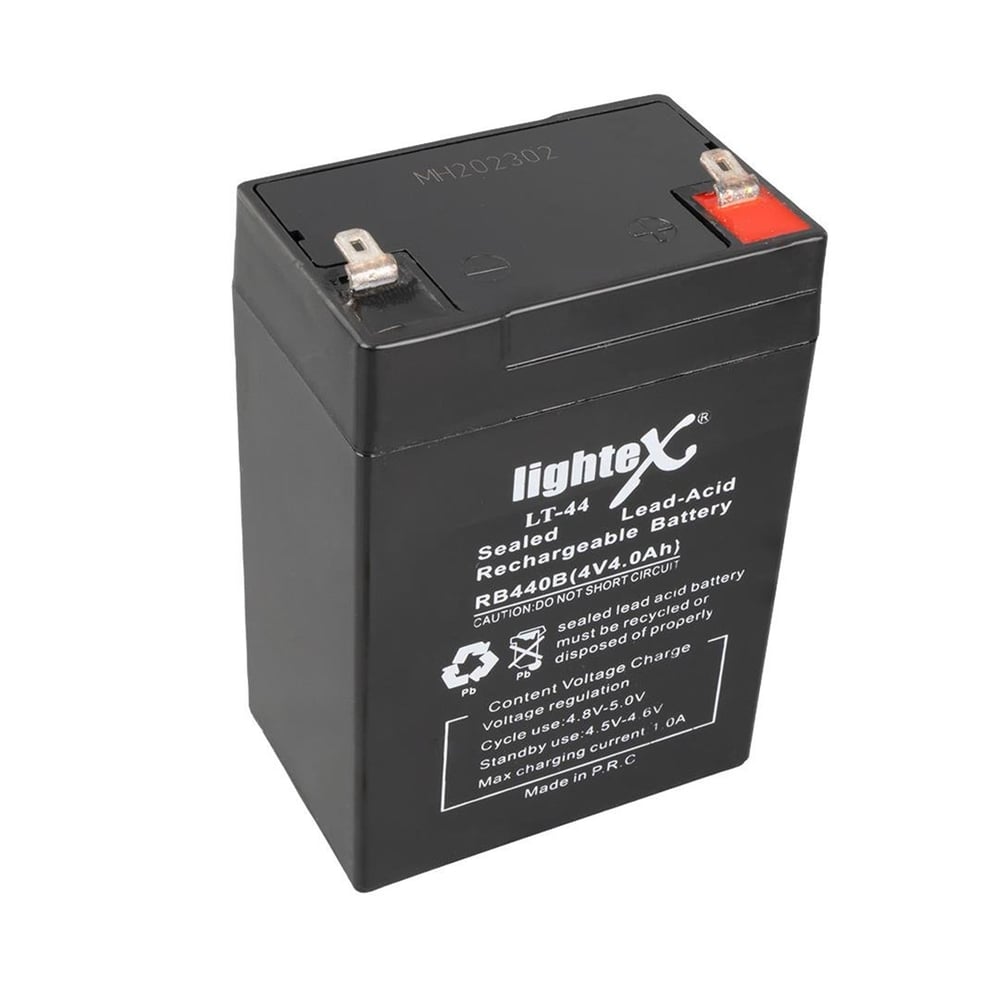 Lightex Lightex LT-44 4Volt 4.0Amper Kuru Işıldak Aküsü - Kuru Akü
