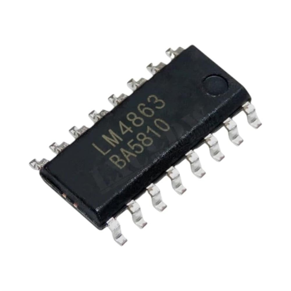 Oem LM 4863D SOIC-16 SMD Entegre Devre - Entegre Çeşitleri