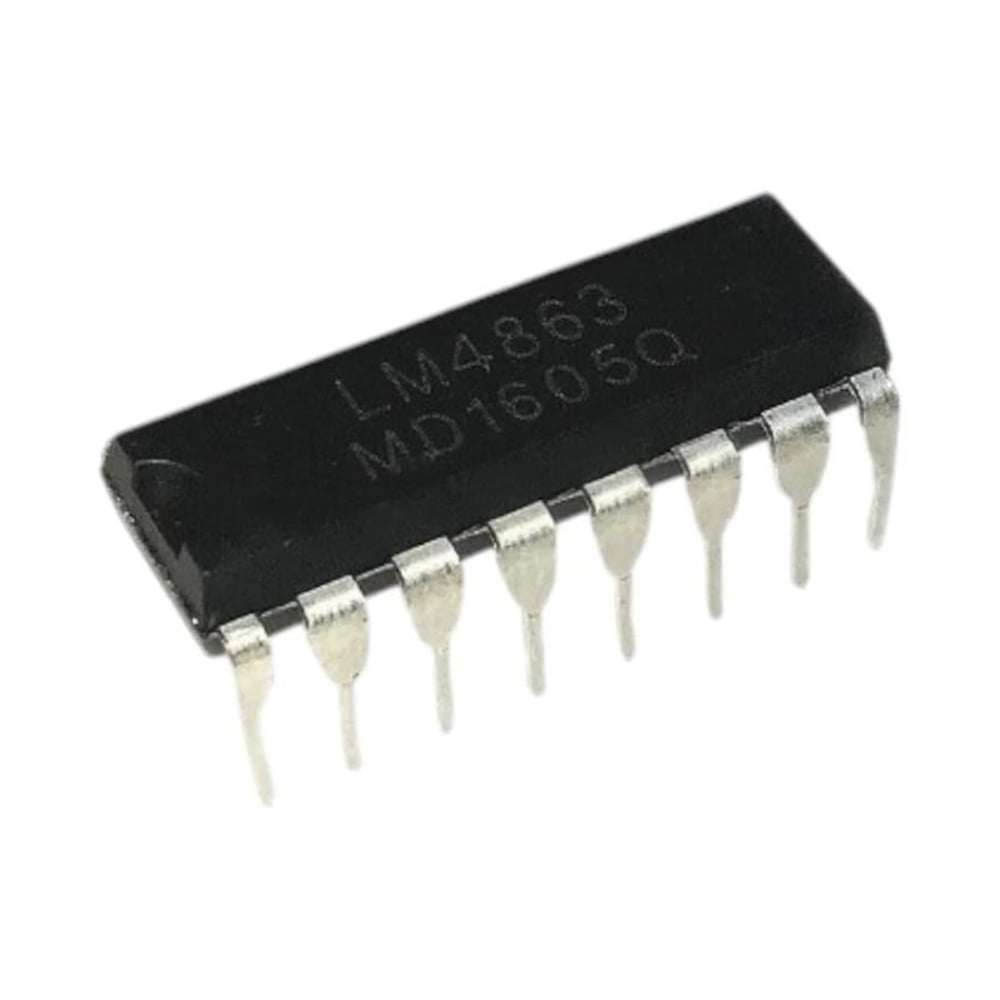 Oem LM4863 DIP-16 Entegre Devre - Entegre Çeşitleri