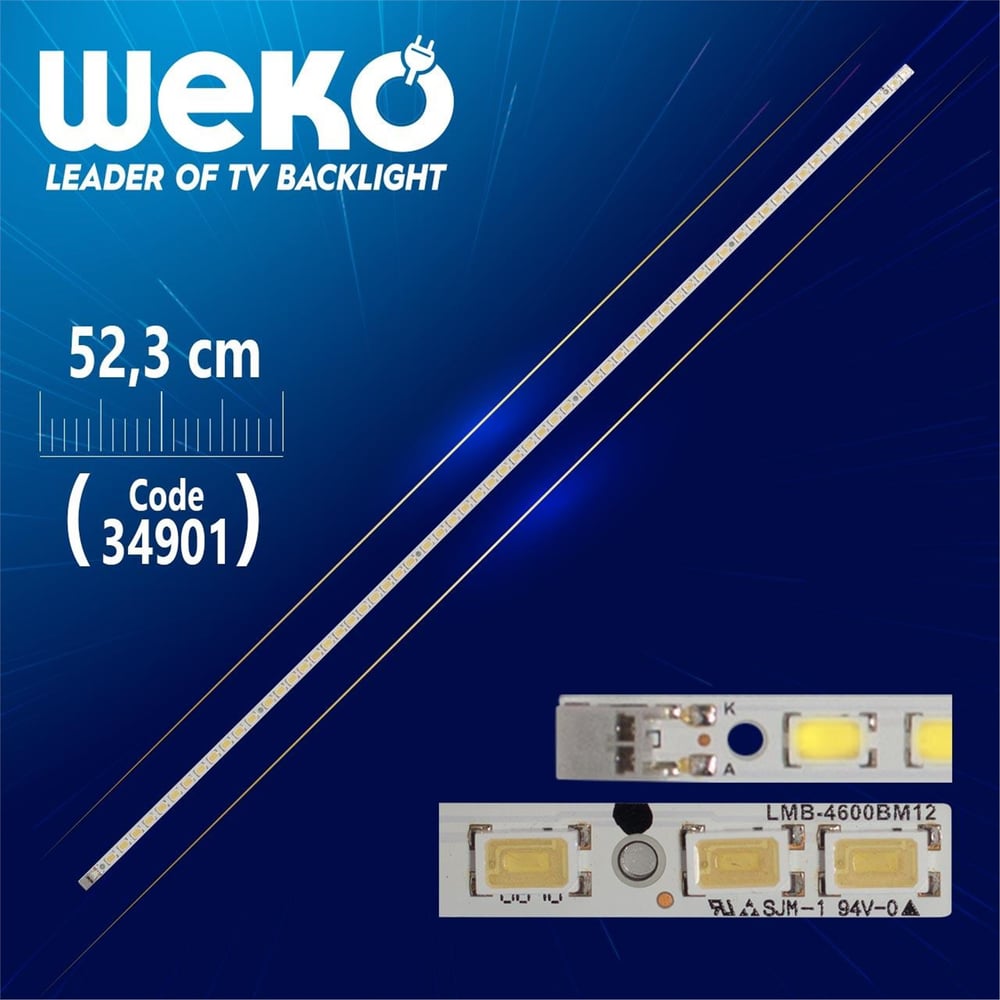 Weko LMB-4600BM12 - 64 Ledli - 52.3 Cm - (WK-742) Tv Led Bar - Tv Led Bar