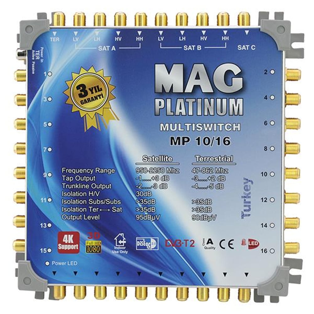 MAG Mag Platinum 10-16 Sonlu Uydu Santrali - Mag Sonlu Uydu Santralleri