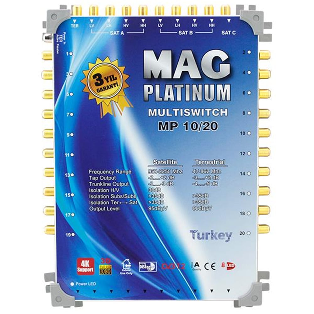 MAG Mag Platinum 10-20 Sonlu Uydu Santrali - Mag Sonlu Uydu Santralleri