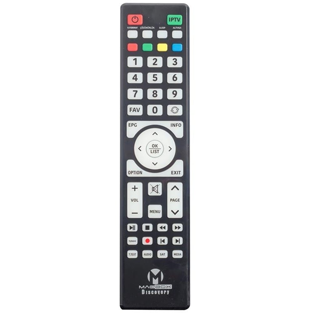 Magbox Magbox Discovery IP TV Uydu Kumandası - Magbox Uydu Alıcı Kumandaları