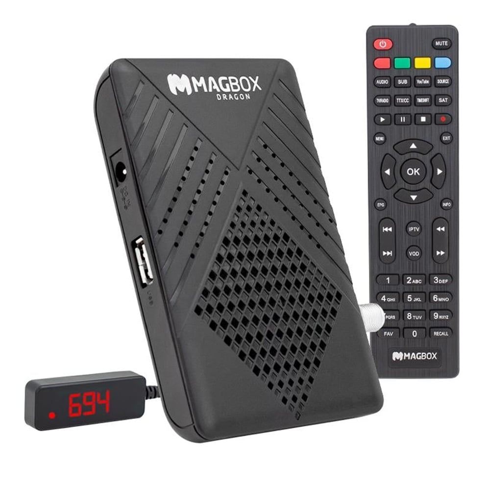 Magbox Magbox Dragon USB'li TKGS'li Youtube'lu Full HD Mini Uydu Alıcısı - Magbox Uydu Alıcılar
