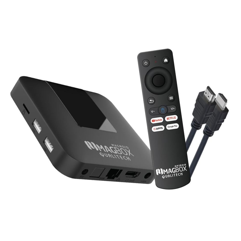 Magbox Magbox Magroid Qualitech 32GB HDD - 2GB Ram 2.4G H313 CPU Android TV Box - İP Tv Box