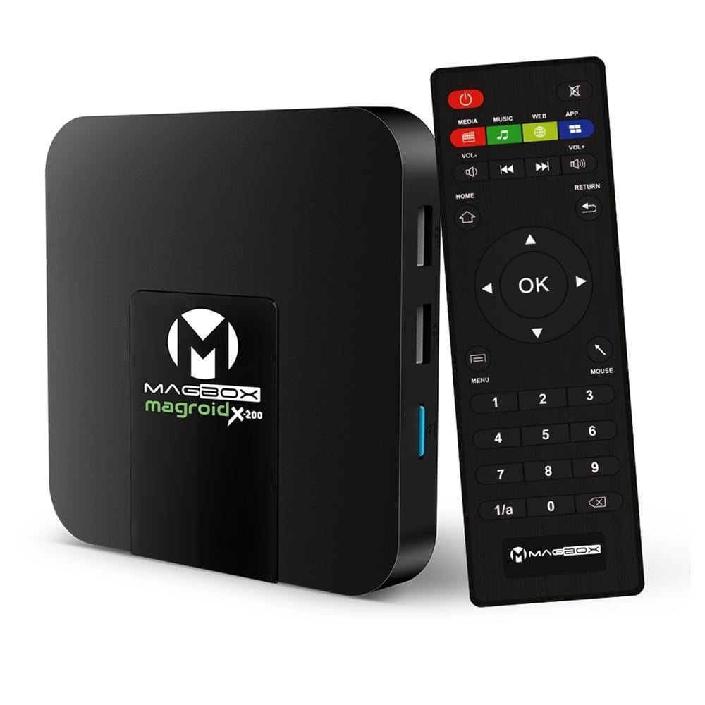 Magbox Magbox Magroid X-200 2GB RAM 16 ROM Android 9 HD Mini 4K IP Box Smart TV Box - İP Tv Box