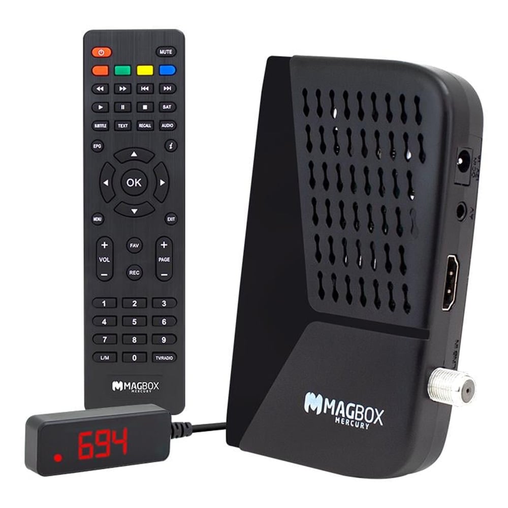 Magbox Magbox Mercury Full HD Çift USB Li TKGS Li Mini Uydu Alıcısı - Magbox Uydu Alıcılar