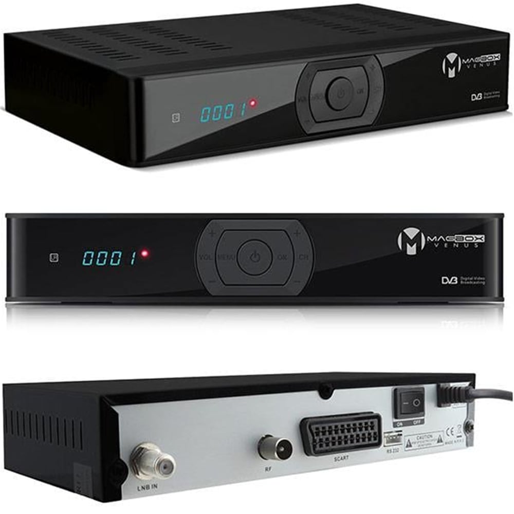 Magbox Magbox Venüs RF'li Scart SD Uydu Alıcısı - Magbox Uydu Alıcılar