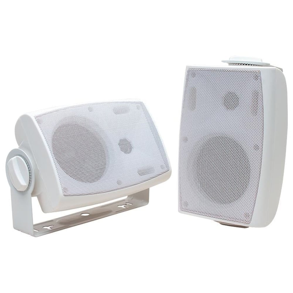 MagicVoice Magicvoice 10 Cm 20 Watt Beyaz Trafosuz Sütun Hoparlör MV-204 (2'Li Takım) - Trafosuz Hoparlör