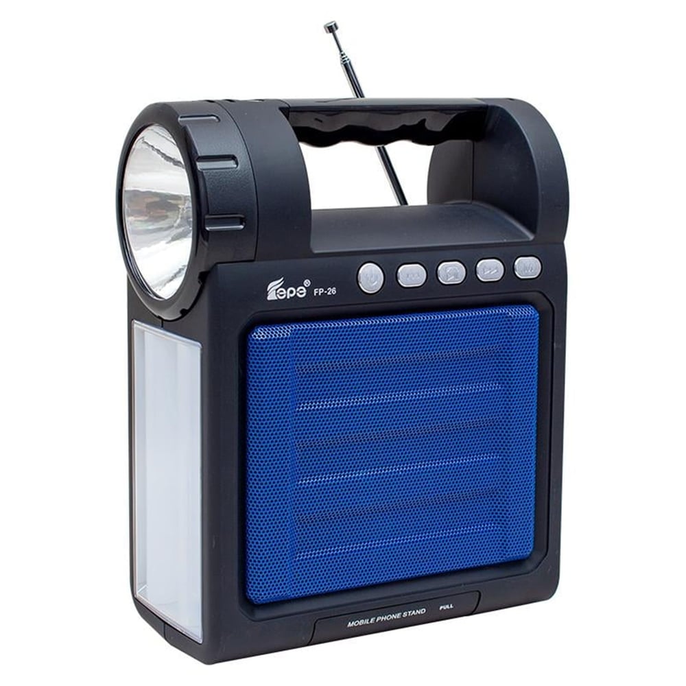 MagicVoice Magicvoice FP-26 USB-SD-FM-Bluetooth Destekli Fenerli Taşınabilir Hoparlör - Bluetooth Hoparlör