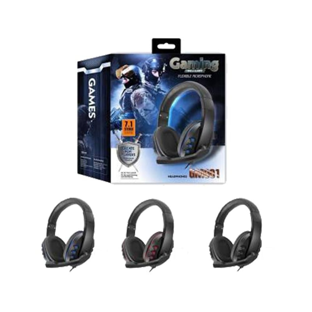 MagicVoice Magicvoice GM001 3.5 Mm Aux Girişli Kulaküstü 7.1 Stereo Oyuncu Kulaklık - Gaming Kulaklık