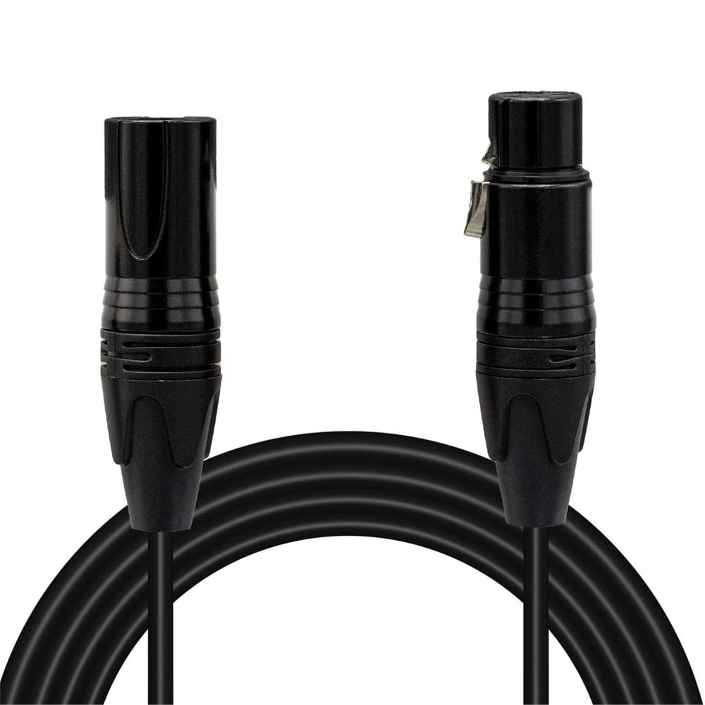 Powermaster MagicVoice LD381 1.5 Metre Canon XLR Dişi - Canon XLR Erkek Stereo Plastik Jak Mikrofon Ses Kablosu - Diğer Kablo Çeşitleri