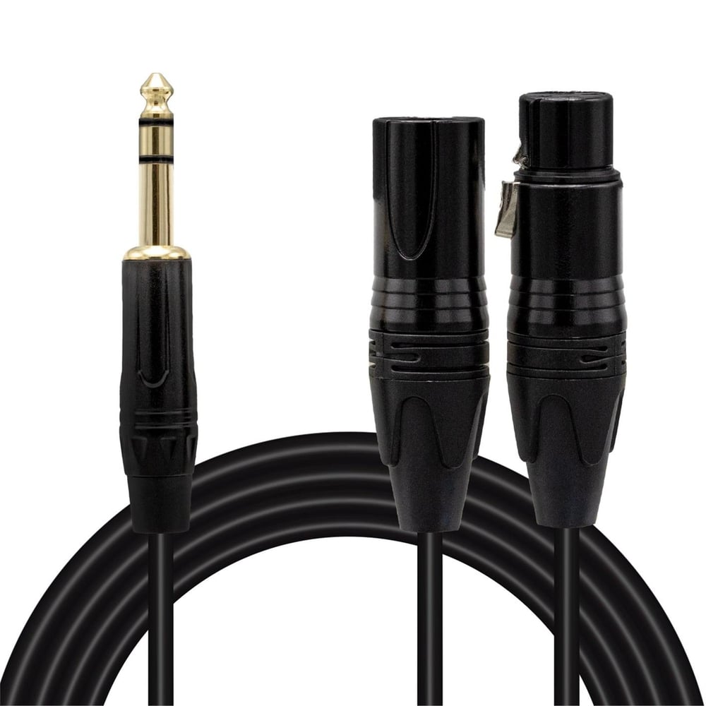 MagicVoice Magicvoice LD390A Canon Erkek Dişi - 6.3 Mm Stereo Erkek 3 Metre Kablo - Diğer Kablo Çeşitleri