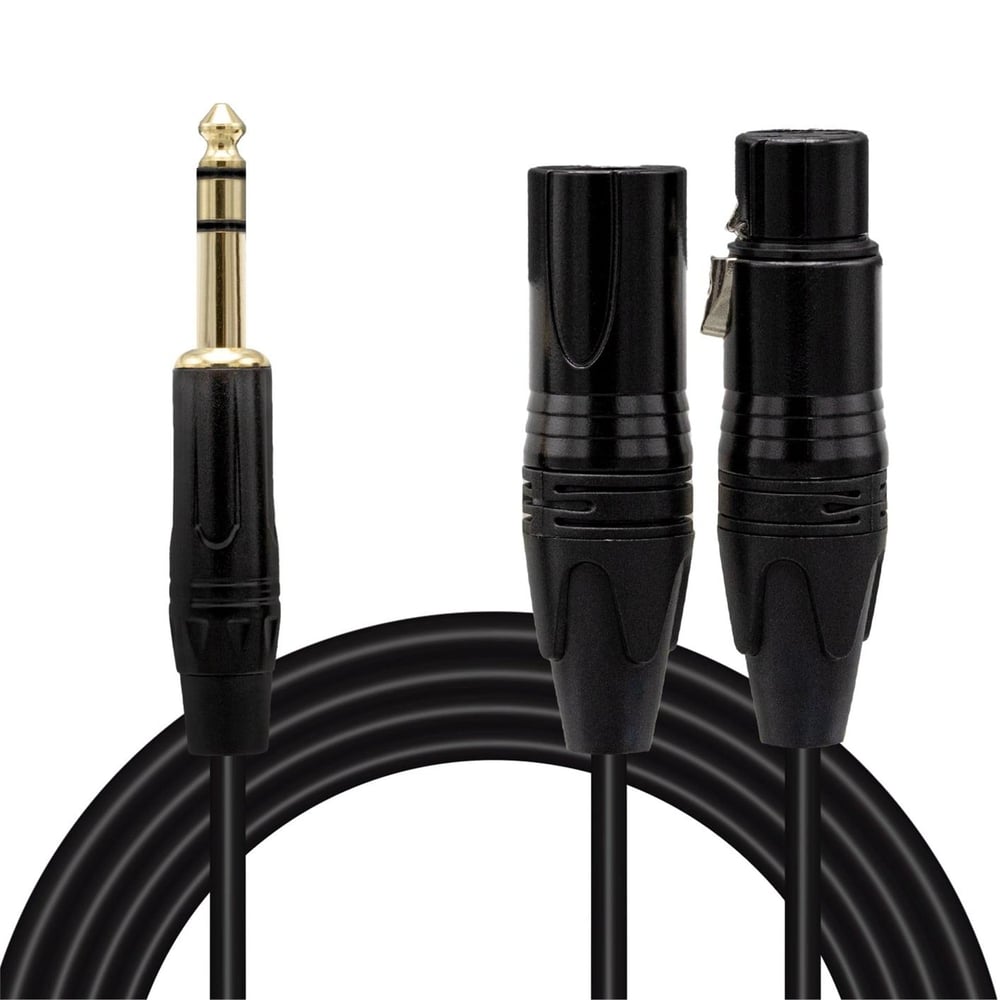 MagicVoice Magicvoice LD390A Canon Erkek Dişi - 6.3 Mm Stereo Erkek 1.5 Metre Kablo - Diğer Kablo Çeşitleri