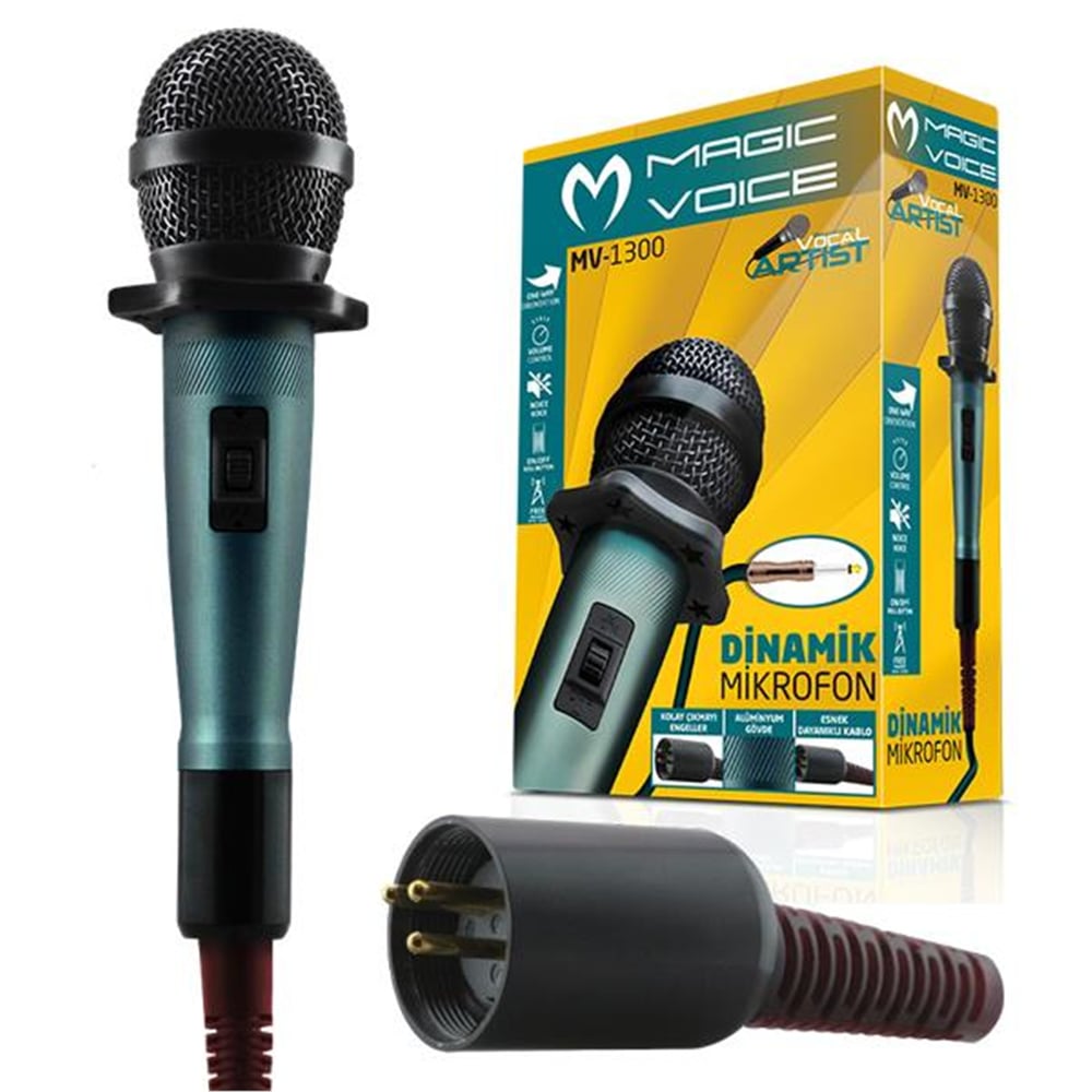 MagicVoice Magicvoice MV-1300 Kablolu Mikrofon - El Mikrofonları