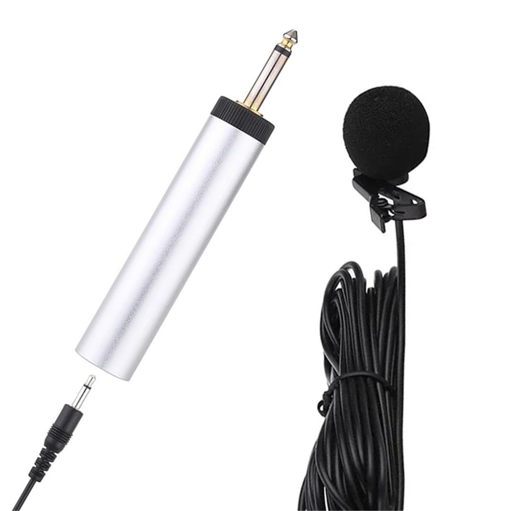 MagicVoice Magicvoice MV-1899 Kondenser 5 Metre Kablolu Süngerli Yaka Mikrofonu - Yaka Mikrofonları