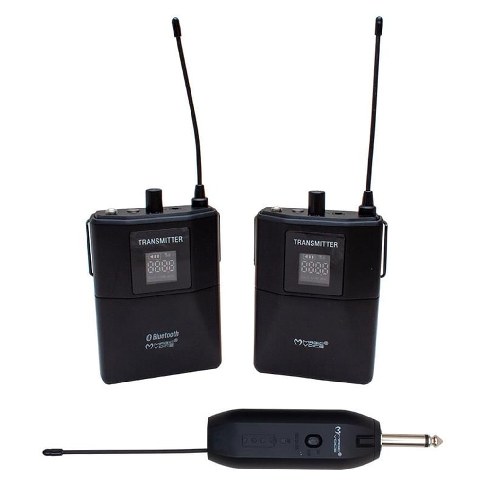MagicVoice Magicvoice Mv-19597 UHF Kablosuz Enstrüman Aksesuarı Üçlü Set - Enstrüman Mikrofonu