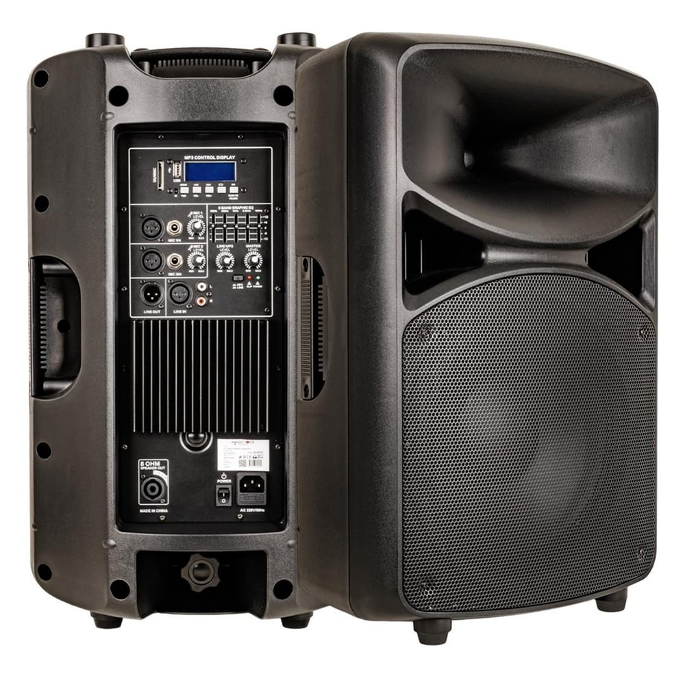 MagicVoice Magicvoice MV-20972 12'' 30 Cm 300 Watt Akti̇f Kabi̇n Hoparlör - Seslendirme Hoparlörleri