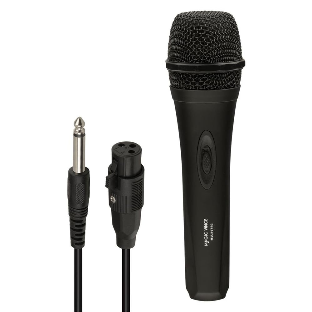 MagicVoice Magicvoice MV-21759 Dinamik 3 Metre Kablolu El Mikrofonu - El Mikrofonları