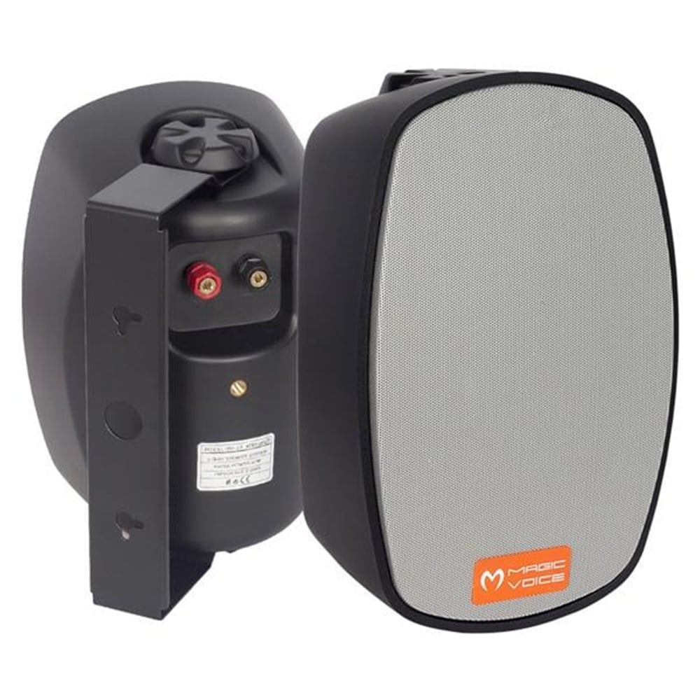 MagicVoice Magicvoice MV-23 12 Cm 40W 2 Yollu Sütun Siyah Hoparlör 2'Li Takım - Seslendirme Hoparlörleri