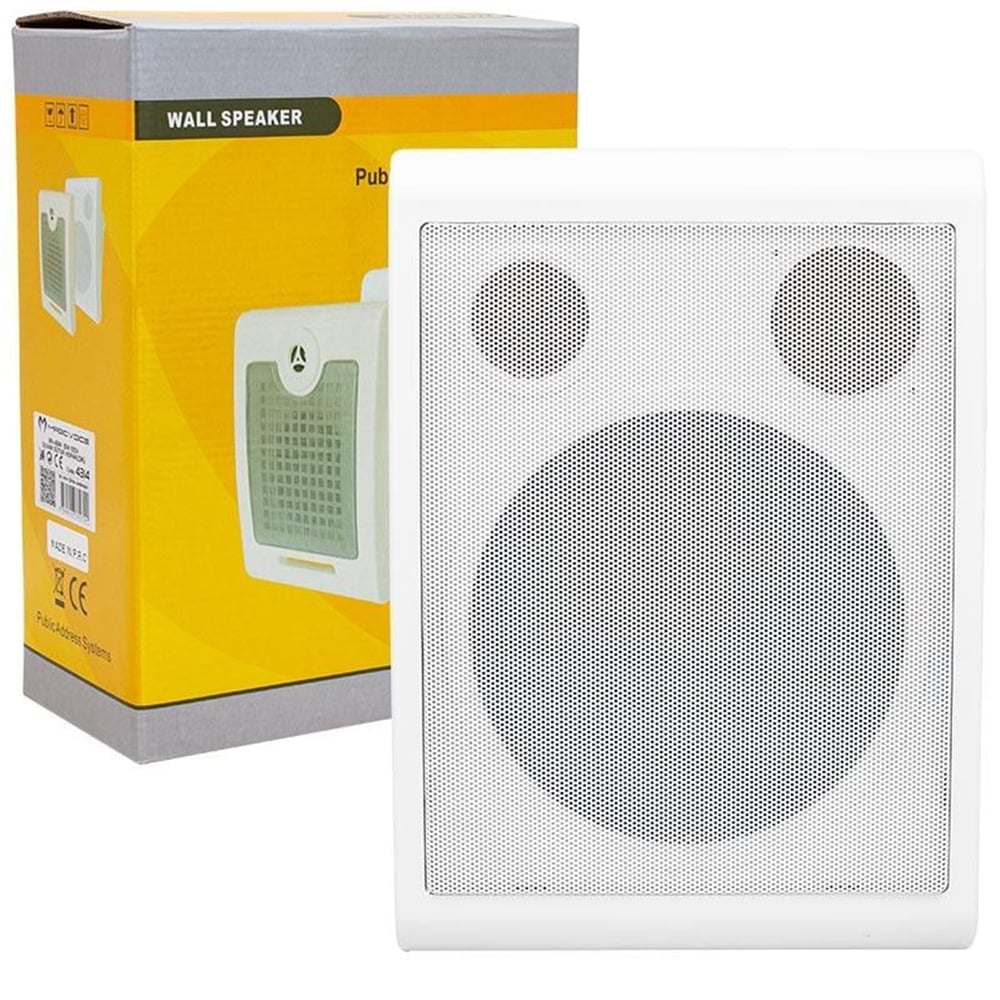 MagicVoice Magicvoice MV-4314 15 Watt 100V Duvar Sütun Hoparlörü - Plastik Kabin Hoparlör