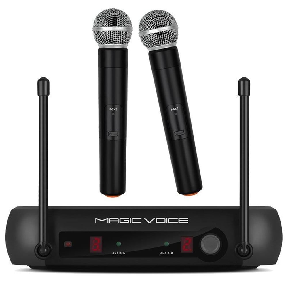 MagicVoice Magicvoice MV-920EE Kablosuz 2 El Telsiz VHF Mikrofon - Kablosuz Mikrofonlar