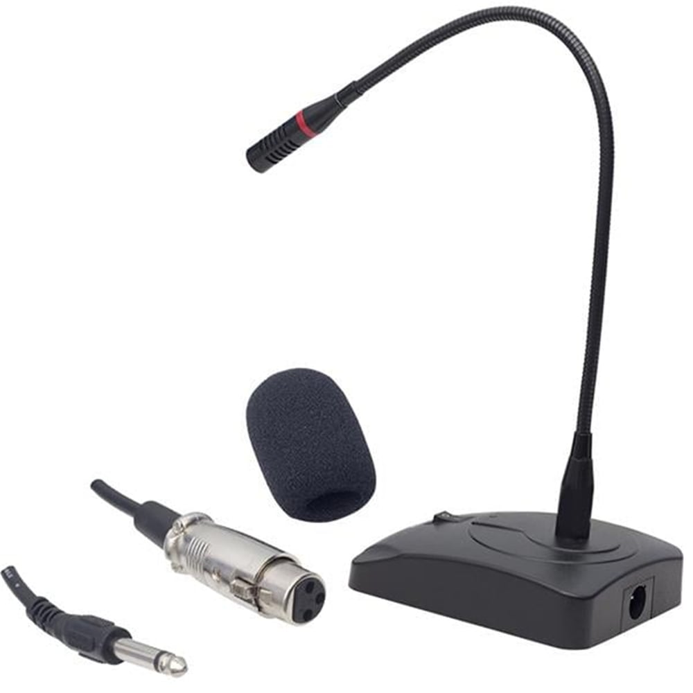 MagicVoice Magicvoice MV-H05 Işıklı Kablolu Kürsü Mikrofonu - Kürsü Mikrofonları