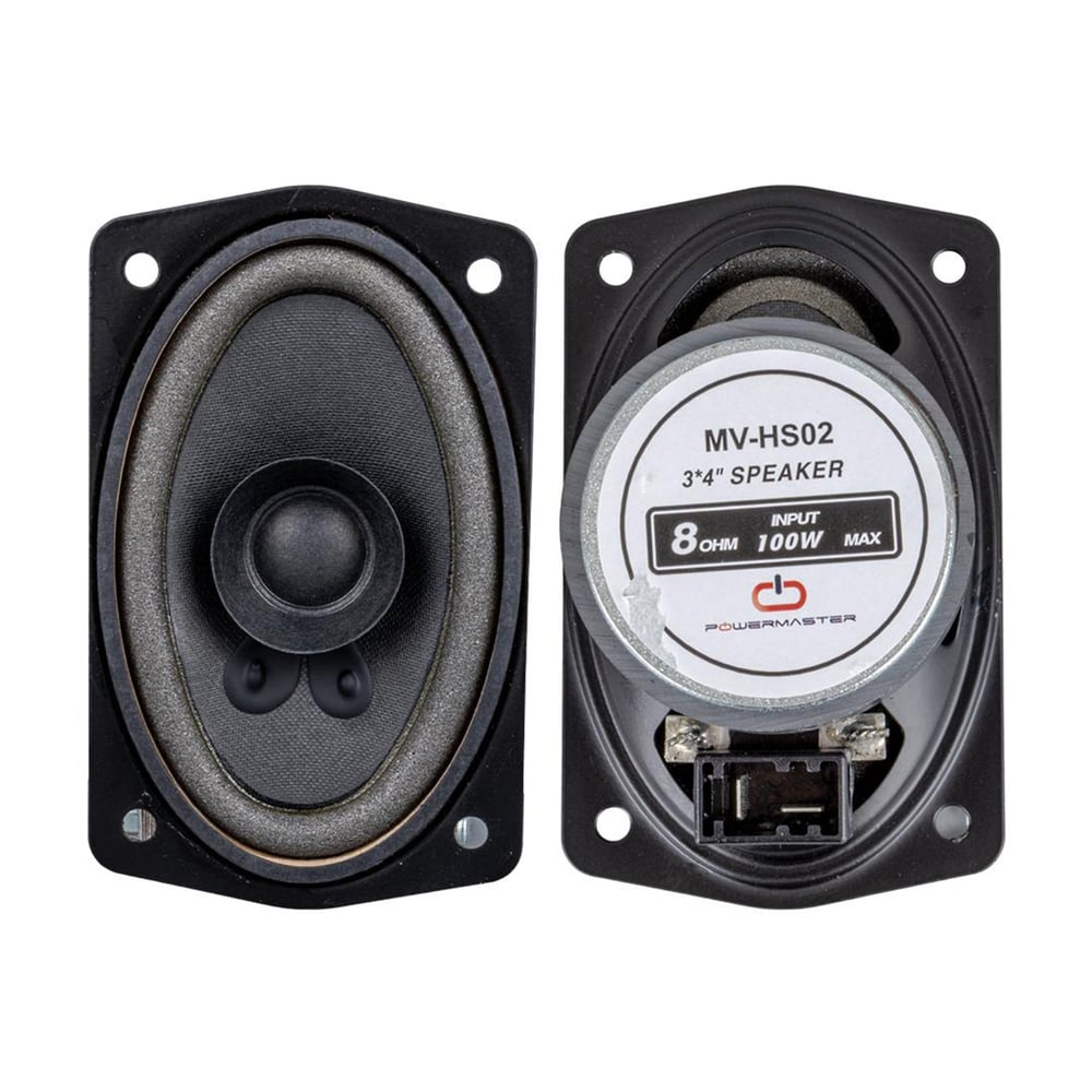 MagicVoice Magicvoice MV-HS02 3X4'' 7.5X10 Cm 8 Ohm Max 100 Watt Oval Oto Hoparlör - Oto Hoparlör