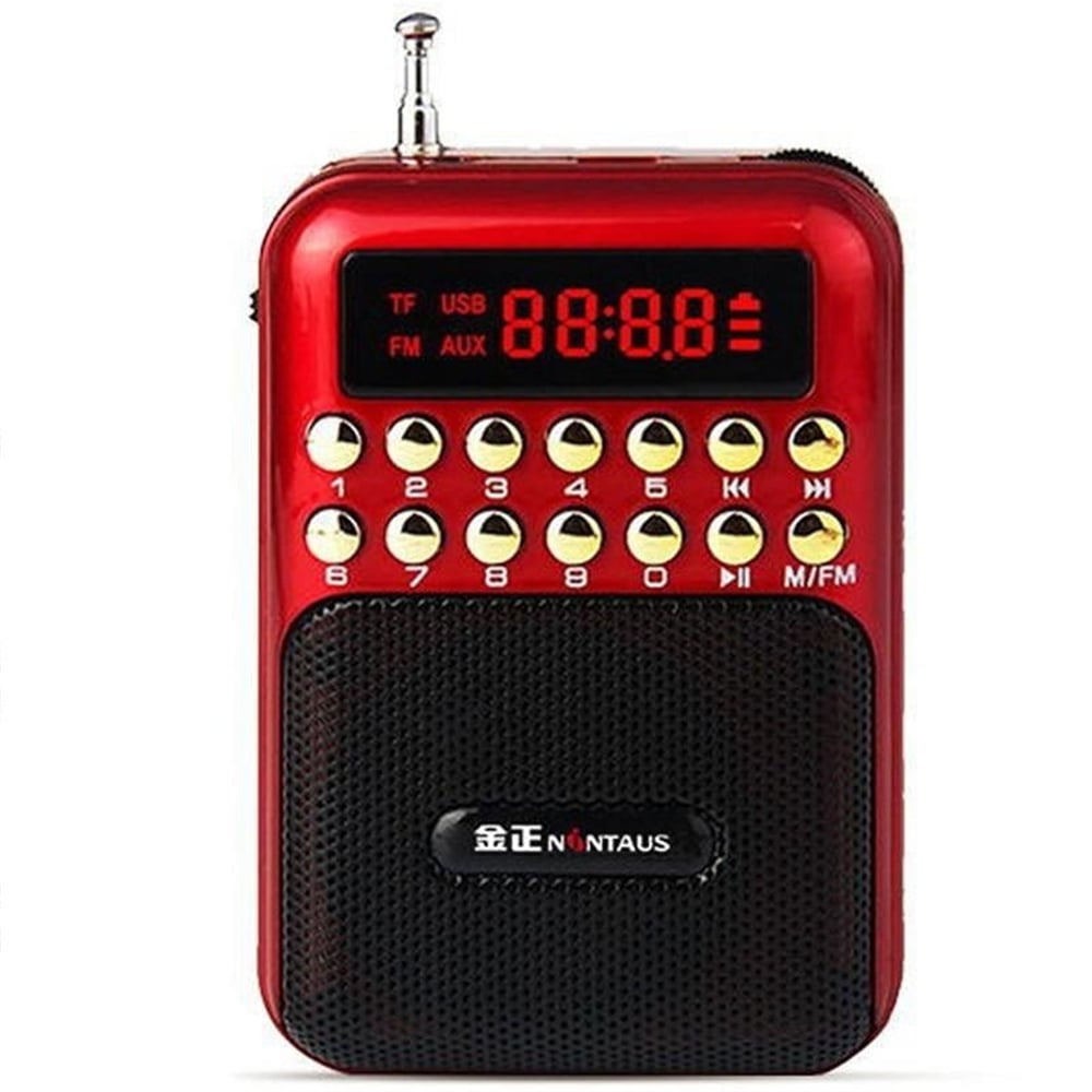 MagicVoice Magicvoice USB-SD-AUX-FM Destekli Lcd Ekran Mini Radyo Müzik Kutusu B872 - Taşınabilir Radyo