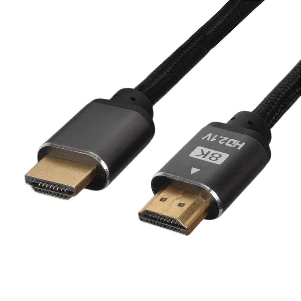 MasterX MasterX MX-18938 Örgülü 60Hz Ultra HD 1.5 Metre Örgülü 8K HDMI Kablo - HDMI Kablo