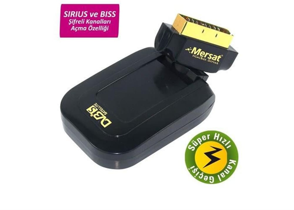 Mersat Mersat Cruzer Mini Box Gold Uydu Alıcısı - Uydu Alıcısı
