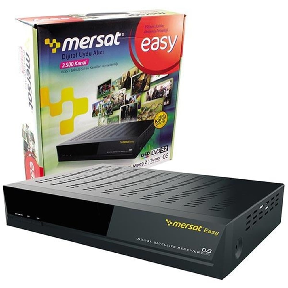 Mersat Mersat Easy Kasalı Sd Uydu Alıcısı (Rf+Dısplay) - Uydu Alıcısı