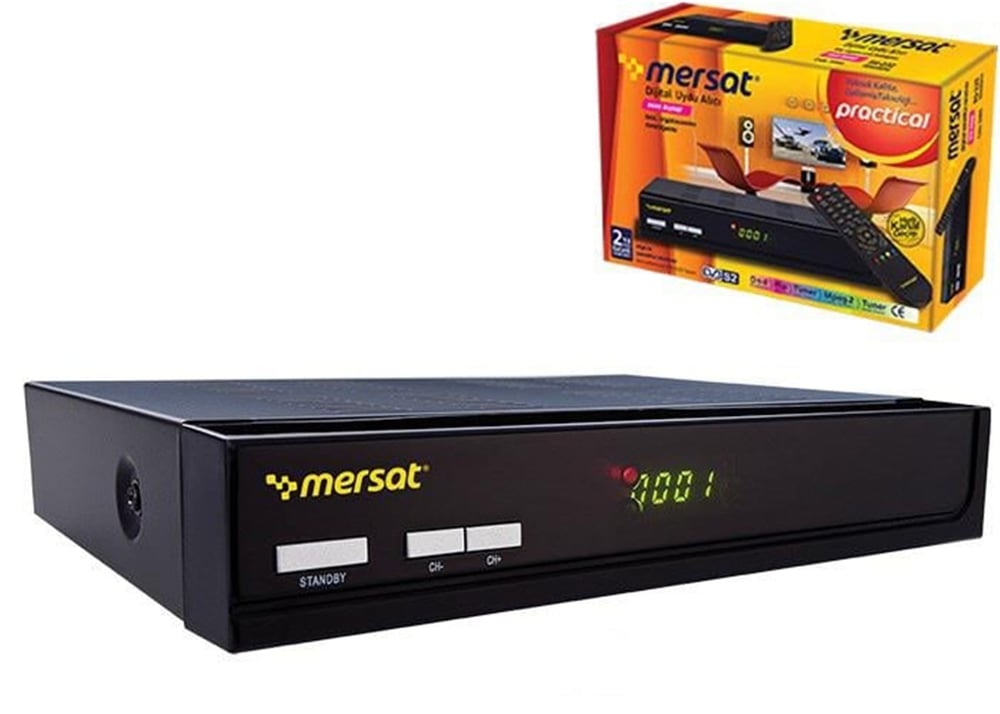 Mersat Mersat Elegance Uydu Alıcısı (Rf+Dısplay) - Uydu Alıcısı