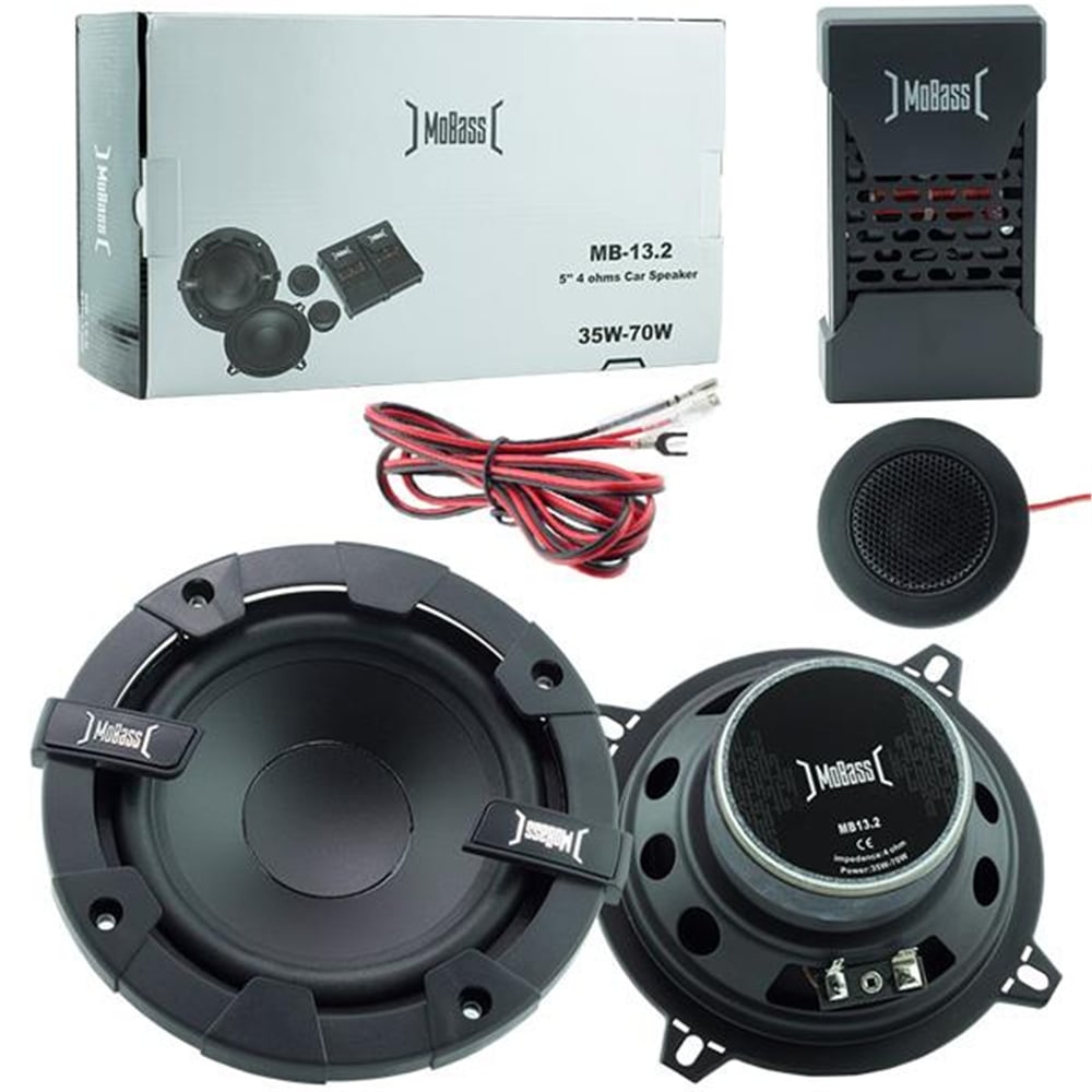 Mobass Mobass Mb-13.2 4 Ohm 35 Watt - 70 Watt 13 Cm Mid Takımı - Oto Hoparlör