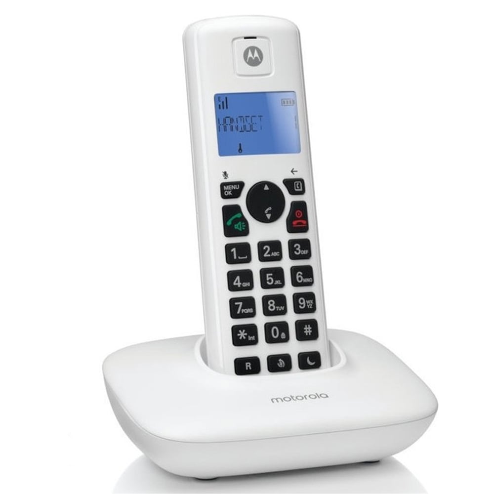 Reyonex Motorola T401+ Dect Beyaz Telsiz Sabit Hat Telefon - Telefonlar