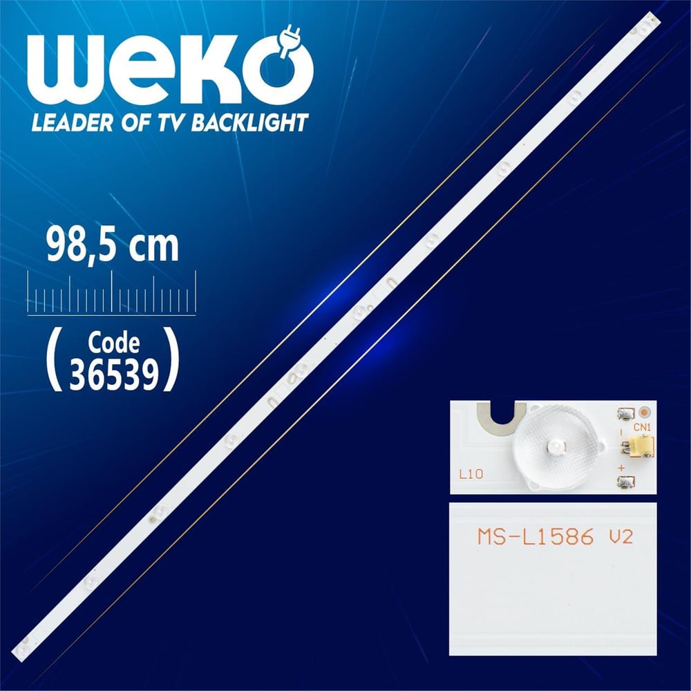 Weko MS-L1586 V2  (10 LEDLİ) 98.5 CM - Tv Led Bar - Tv Led Bar