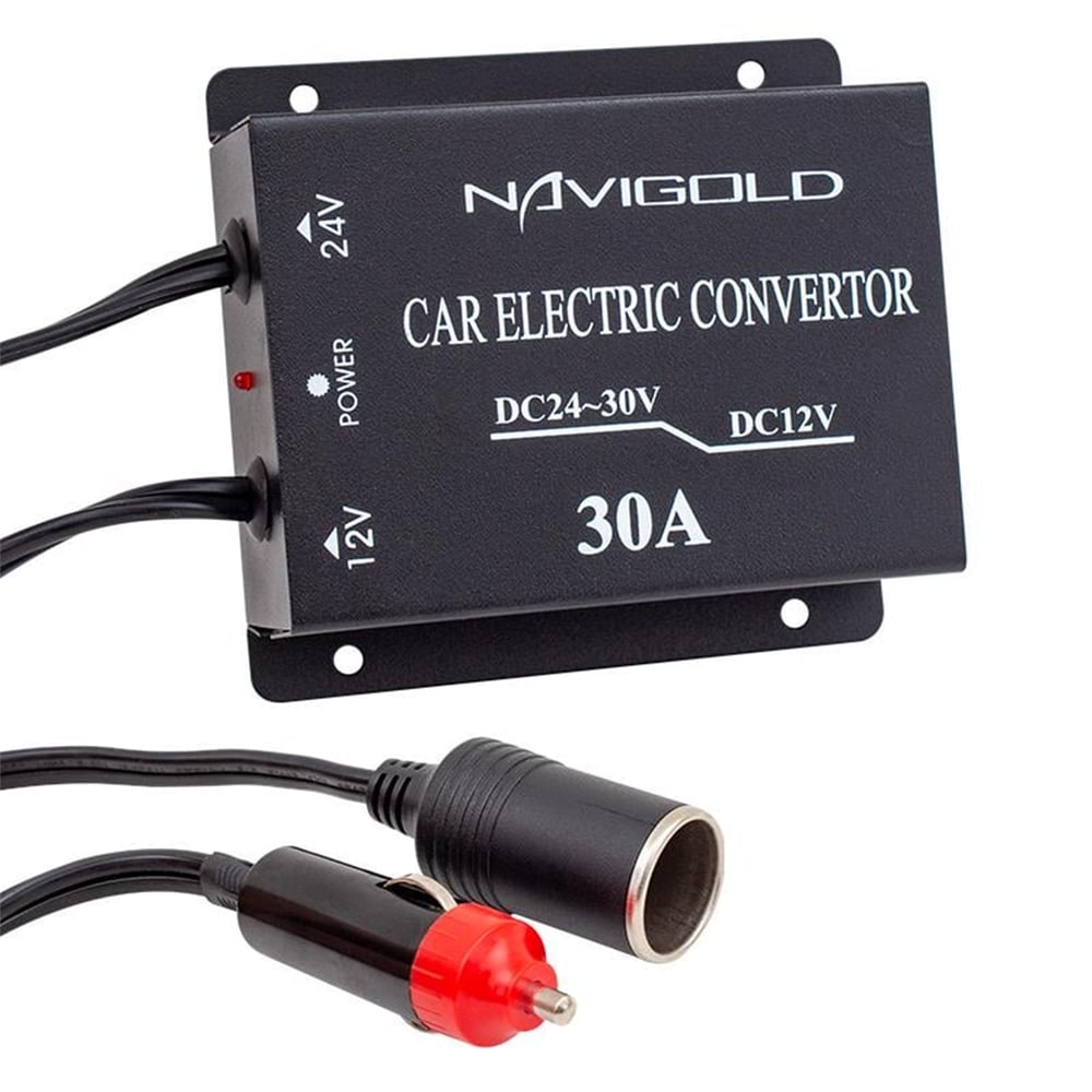 Navigold Navigold 24 Volt DC / 12 Volt DC 30 Amper Çakmak Girişli Oto Konvertör - Oto Konvertör